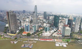 Tháp Tài chính Bitexco - một trong 50 công trình tiêu biểu ở TPHCM Ảnh: Phạm Nguyễn 