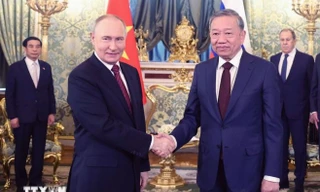 Tổng Bí thư Tô Lâm hội đàm với Tổng thống Nga Vladimir Putin