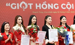 Hoa hậu Thanh Thuỷ, Á hậu Ngọc Thảo, Á hậu Ngọc Hằng – Lan tỏa nghĩa cử hiến máu cao đẹp