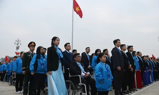 Tuổi trẻ Việt Nam báo công dâng Bác trước thềm Đại hội Đại biểu Hội LHTN Việt Nam