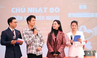 Nghệ sĩ và MC truyền cảm hứng hiến máu nhân đạo tại ‘Chủ Nhật Đỏ’ lần thứ 17