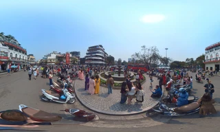 Ảnh 360 độ: Cận cảnh quảng trường Đông Kinh Nghĩa Thục