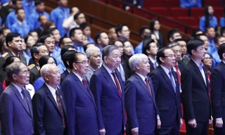 [ẢNH] Lãnh đạo Đảng, Nhà nước dự Đại hội LHTN Việt Nam lần IX