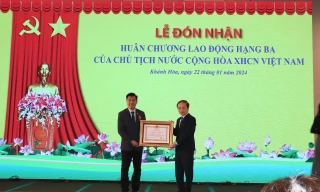 Phó Chủ tịch Hội Doanh nhân trẻ Việt Nam nhận Huân chương Lao động hạng Ba