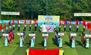 Sôi động giải bóng đá sinh viên Việt Nam khu vực Nam Trung Bộ - Tây Nguyên