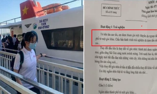 Hình thức thi Văn “lạ” ở TP.HCM: Học sinh được du ngoạn trên tàu cao tốc để ngắm thành phố