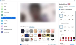 Zoom bây giờ đã có filter đầy đủ, teen yên tâm bật camera học online rồi nhé!