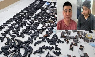 Triệt phá nhóm bán hàng trăm khẩu súng, hàng nghìn viên đạn trên mạng xã hội 