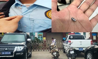 Bị vây bắt, kẻ cướp ngân hàng nổ súng bắn sượt qua ngực bảo vệ 