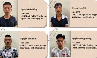 Các đối tượng trong vụ án.