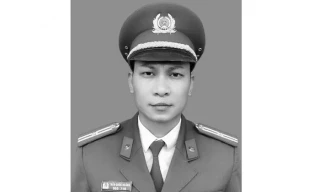 Thiếu tá công an hy sinh khi làm nhiệm vụ trong bão Yagi