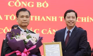 Thanh tra Chính phủ công bố các quyết định bổ nhiệm, điều động cán bộ quản lý 