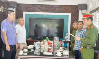 Cơ quan Công an tiến hành các hoạt động tố tụng với Hải.