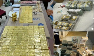 Cận cảnh 'kho' tiền, vàng, siêu xe thu giữ trong đường dây lừa đảo của Tiktoker Mr Pips