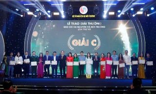 Báo Tiền Phong đoạt giải C giải Báo chí Tài nguyên và Môi trường lần thứ VII
