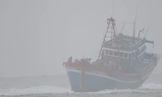 Áp thấp mạnh thành bão, mọi biện pháp đưa tàu thuyền thoát khỏi khu vực nguy hiểm