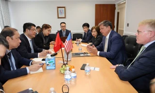 Đoàn đàm phán Việt Nam làm việc với nhiều doanh nghiệp Mỹ