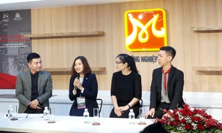 Đại diện các doanh nghiệp và cơ sở đào tạo nghề chia sẻ tại chương trình