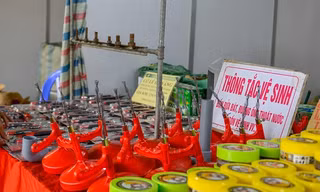 Di dời các mặt hàng phản cảm tại Festival văn hóa ở Hoàng thành Thăng Long