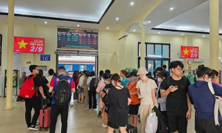 Khách đi tàu hỏa tăng mạnh, đường sắt 'cháy vé' dịp 2/9 