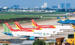 Các hãng hàng không Việt Nam hiện có bao nhiêu máy bay? 