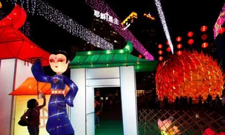 Châu Á rộn ràng trong Tết Trung Thu