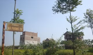 Cảnh hoang lạnh ở khu đô thị Hà Phong