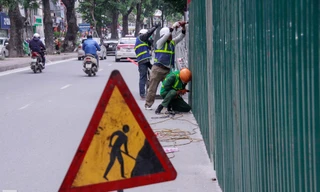 Bắt đầu thi công mở rộng 4km đường Láng