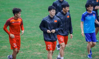 Hình ảnh U23 Việt Nam trước đại chiến với Thái Lan