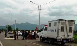 Giám đốc Công an Bình Định chỉ đạo xử nghiêm vụ xe biển xanh tông chết 2 mẹ con