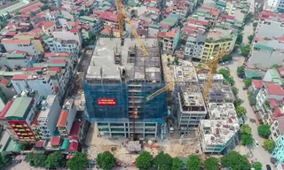 Nhà nứt toác cạnh công trình chung cư: CĐT chỉ hứa hẹn