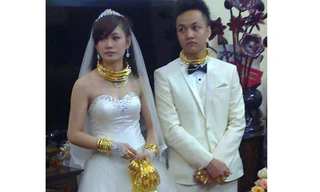 'Núi' vàng trong đám cưới bạn trẻ ở Lạng Sơn