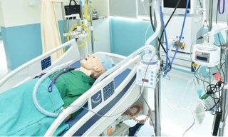 Máy thở ôxy dòng cao do các nhà khoa học Việt Nam sản xuất 