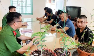 Công an Hoà Bình bắt giữ nhóm đối tượng lừa đảo lan đột biến