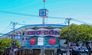 Chợ Cồn một công trình có ý nghĩa lịch sử của TP Đà Nẵng. Ảnh: Nguyễn Thành