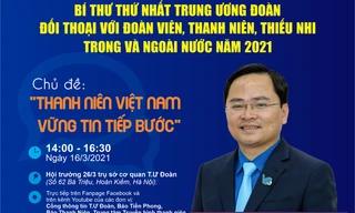 Bí thư thứ nhất T.Ư Ðoàn đối thoại với thanh, thiếu nhi Việt Nam trong và ngoài nước