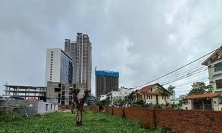 Năm lô đất biệt thự ven biển Sơn Trà (Đà Nẵng) từng được ủy quyền cho Phan Văn Anh Vũ trong 10 năm. Ảnh: Nguyễn Thành