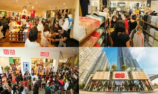 Khám phá cửa hàng rộng 2000 mét vuông tại tòa nhà cao nhất Việt Nam của UNIQLO
