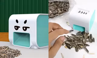 Hí hửng lên mạng mua máy bóc vỏ hạt hướng dương tự động, liệu có “thần thánh” như quảng cáo?