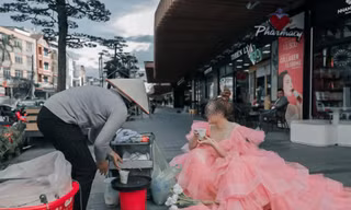 “Lên đồ” đi ăn tàu hũ như Lý Nhã Kỳ dự Cannes, cô gái khiến netizen mắt tròn mắt dẹt