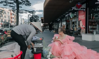 “Lên đồ” đi ăn tàu hũ như Lý Nhã Kỳ dự Cannes, cô gái khiến netizen mắt tròn mắt dẹt