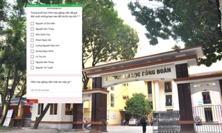 Cách điểm danh online “bá đạo” của giảng viên Đại học Công Đoàn khiến sinh viên “ngã ngửa“