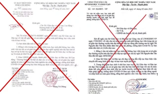 Cố ý làm giả văn bản nhà nước rồi tung lên mạng: Vừa bị phạt tiền, vừa có thể đi tù