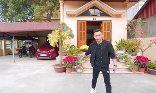 Cận cảnh căn nhà 3 tầng của Độ Mixi tại Cao Bằng, hé lộ món quà giá trị lần đầu tặng mẹ