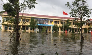 Nhiều trường ĐH, CĐ miễn giảm học phí, tặng học bổng cho sinh viên vùng lũ miền Trung