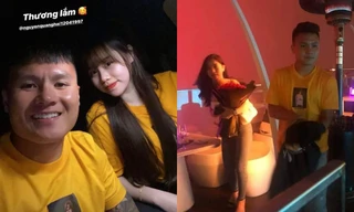 Quang Hải mặc áo đôi với Huỳnh Anh, dân mạng lại phát hiện ra sự “trùng hợp” lạ thường?