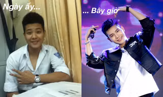 Những bức ảnh hiếm hoi của Quân A.P từ thời học phổ thông: Fan “thở phào” vì idol dậy thì thành công