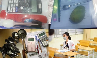 Loạt đồ vật “bá đạo” teen mang vào phòng thi năm nay: Xoài, muỗng, thậm chí cả... mèo!
