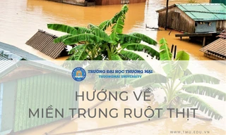 Đại học Thương mại hỗ trợ mỗi sinh viên vùng lũ miền Trung 10 triệu đồng