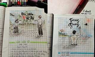 “Xin quỳ” với quyển tập học Văn sáng tạo của teen “Gen Z“: Xem là hết buồn ngủ!